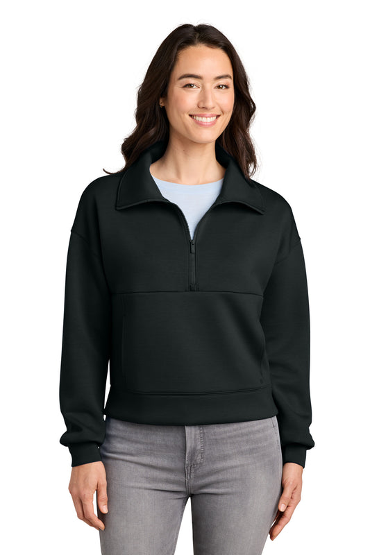TravisMathew Women's Momentum Shift 1/2-Zip TMA42219 | Add Your Logo