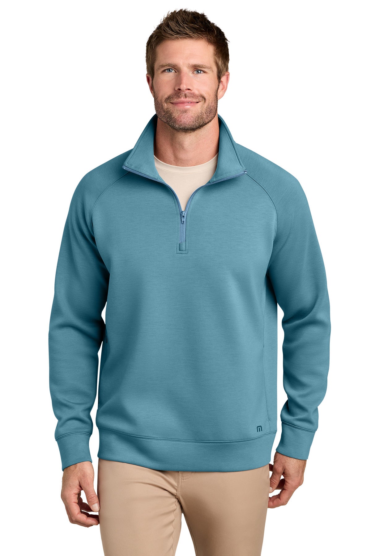 TravisMathew Momentum Shift 1/4-Zip TMA42408 | Add Your Logo