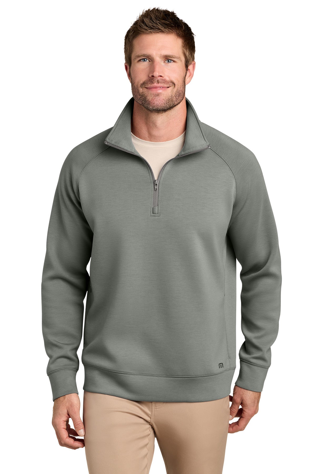 TravisMathew Momentum Shift 1/4-Zip TMA42408 | Add Your Logo