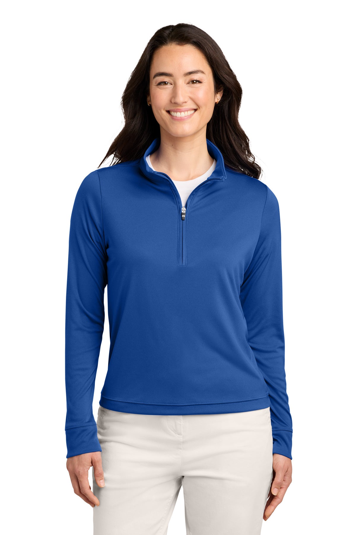 TravisMathew Women's Coto 1/2-Zip TMA42777 | Add Your Logo