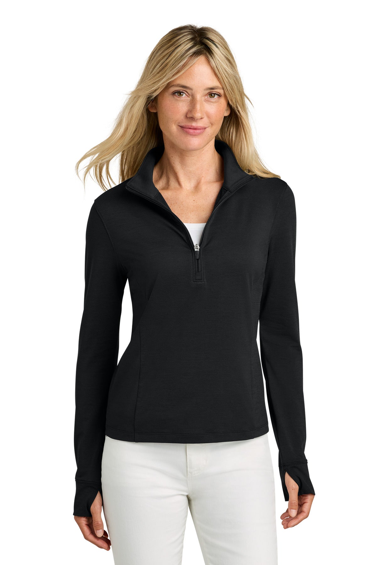 TravisMathew Women's Onward 1/2-Zip TMA42778 | Add Your Logo