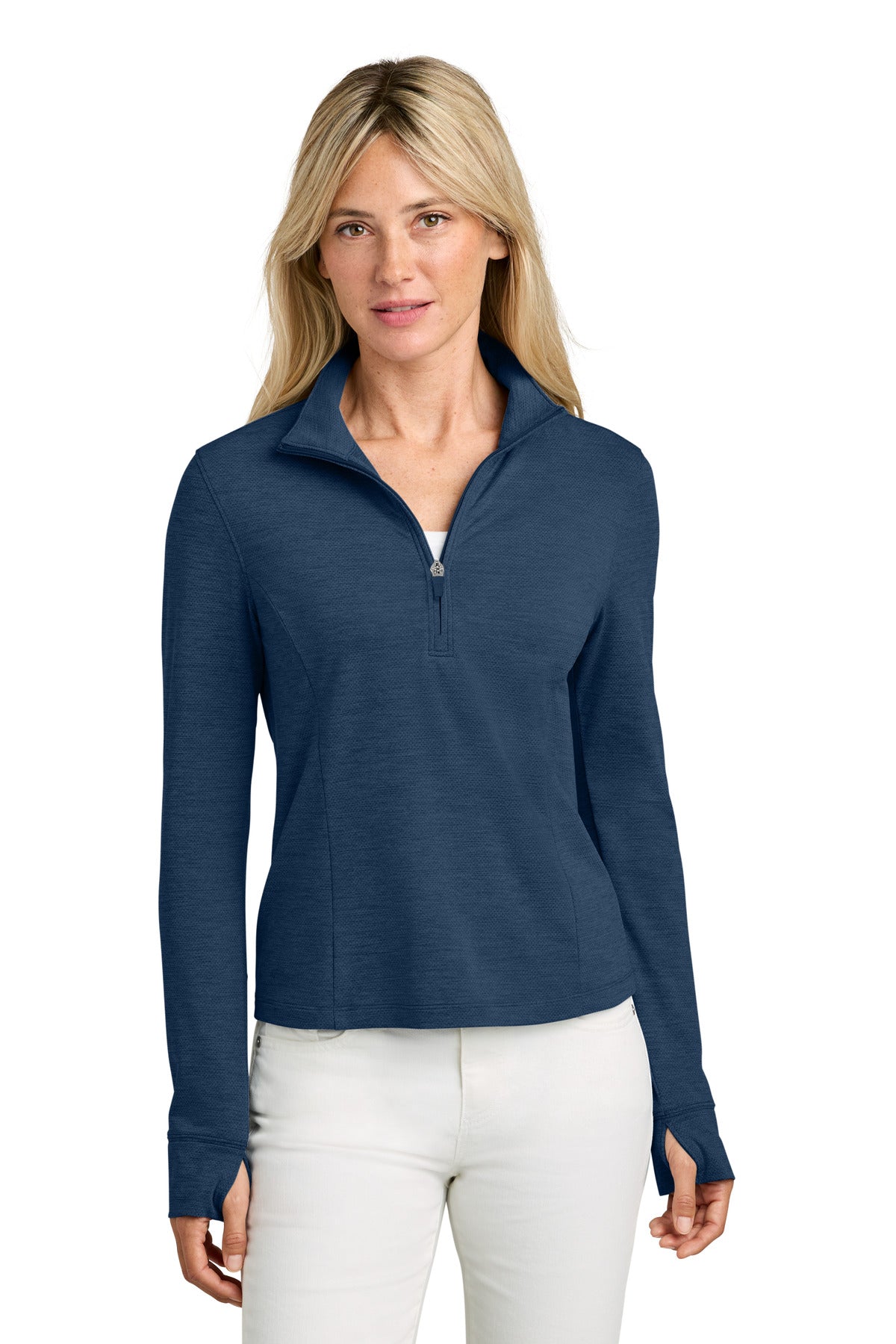 TravisMathew Women's Onward 1/2-Zip TMA42778 | Add Your Logo