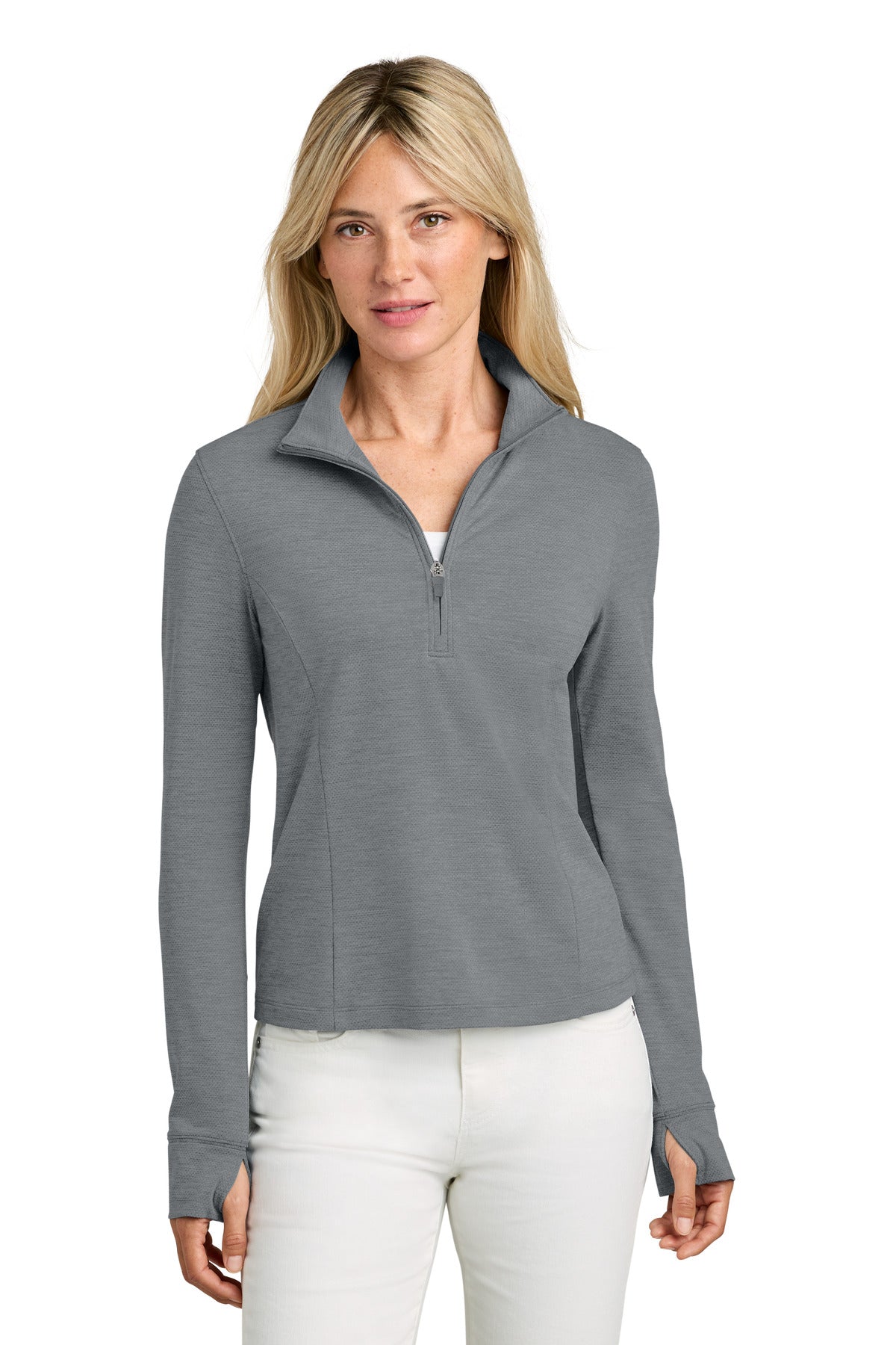 TravisMathew Women's Onward 1/2-Zip TMA42778 | Add Your Logo