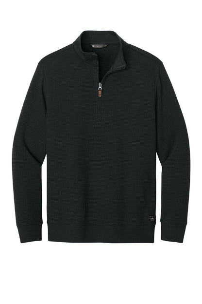 TravisMathew Waffle 1/4-Zip TMA46418 | Add Your Logo