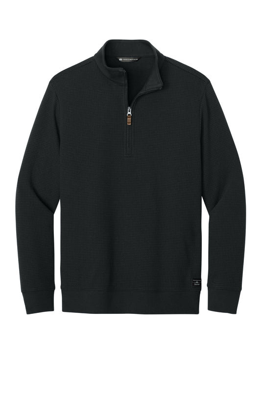 TravisMathew Waffle 1/4-Zip TMA46418 | Add Your Logo