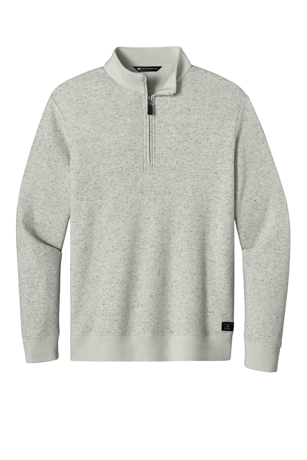 TravisMathew Waffle 1/4-Zip TMA46418 | Add Your Logo