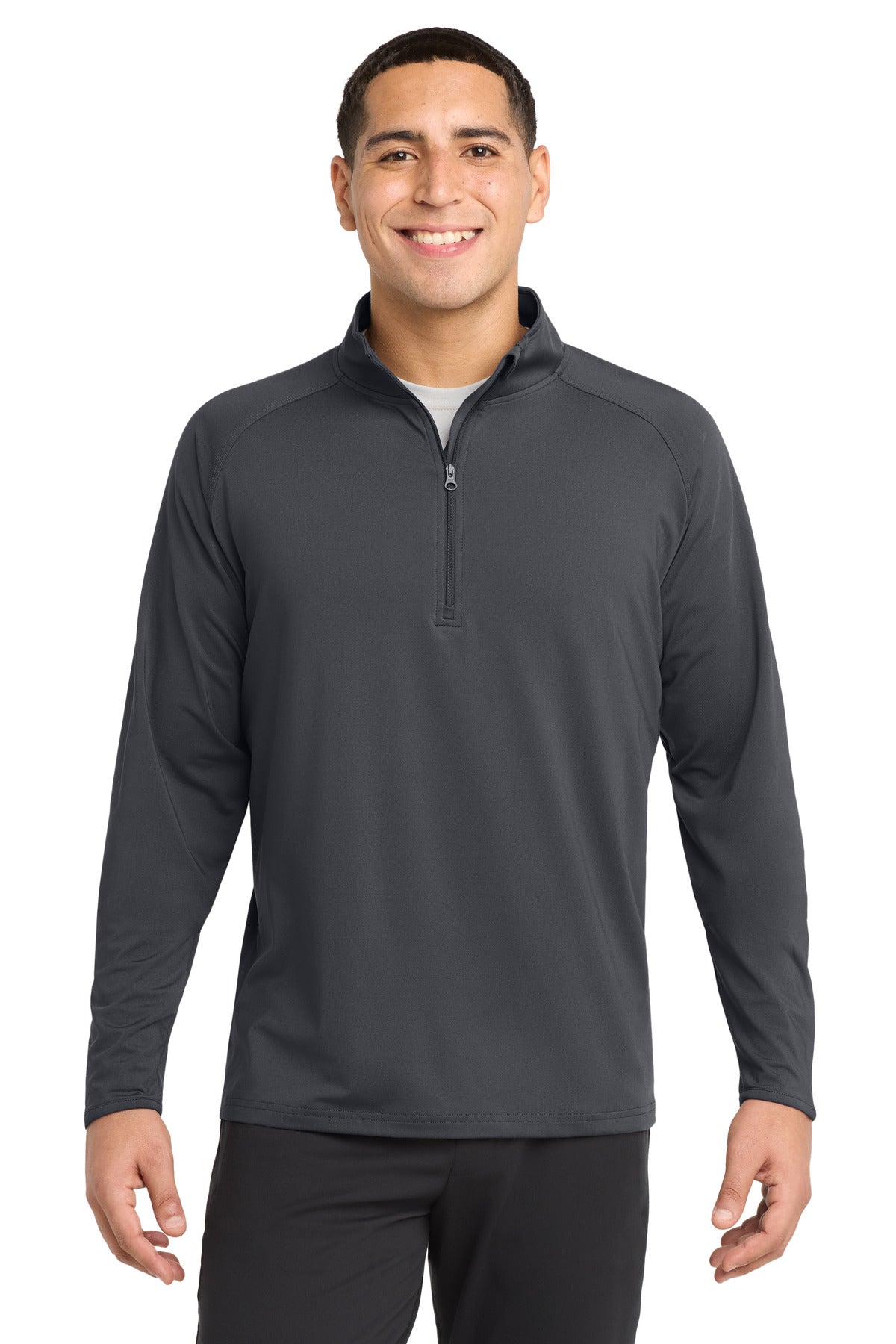 Sport-Tek   Tall Sport-Wick   Stretch 1/4-Zip Pullover TST850