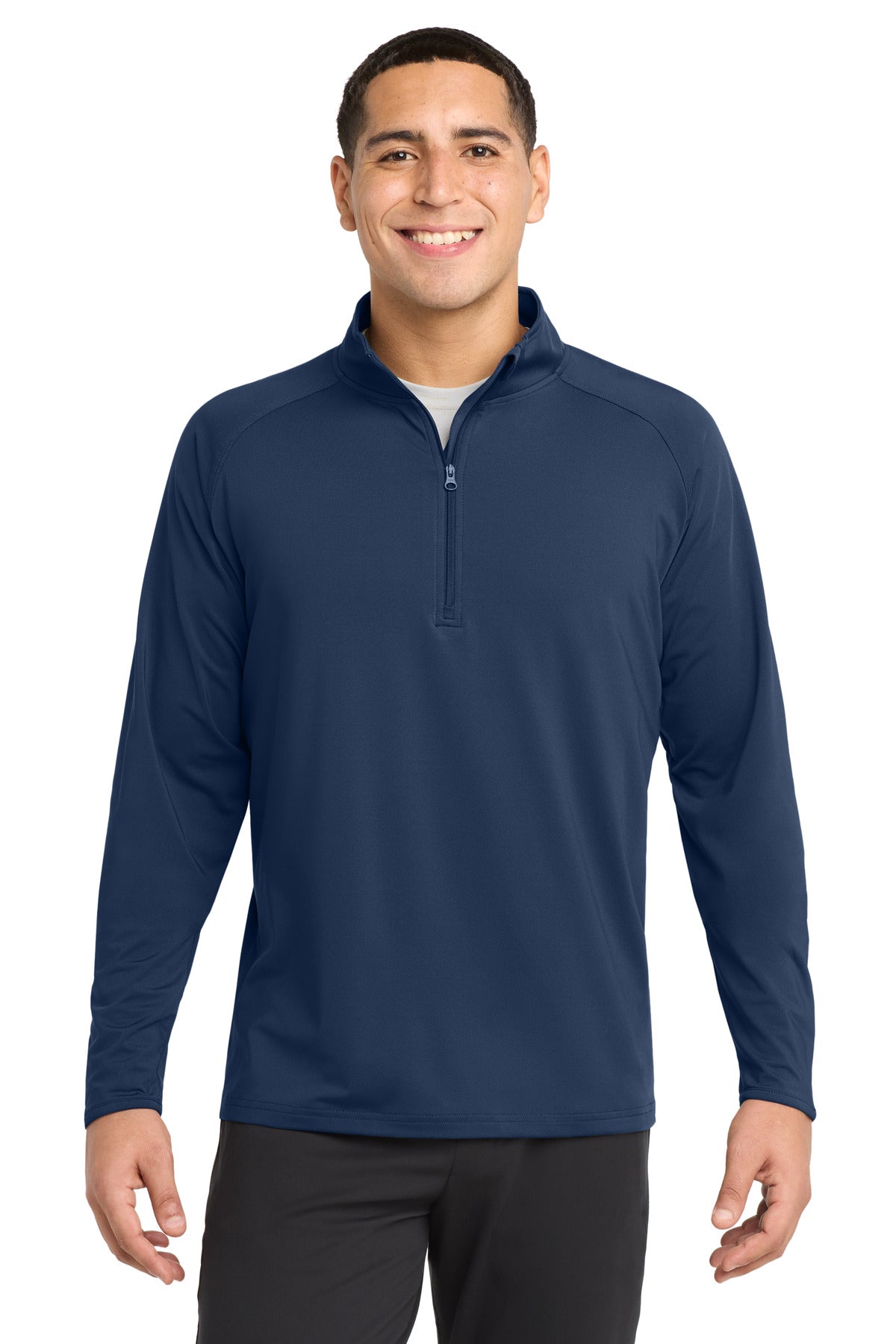 Sport-Tek   Tall Sport-Wick   Stretch 1/4-Zip Pullover. TST850