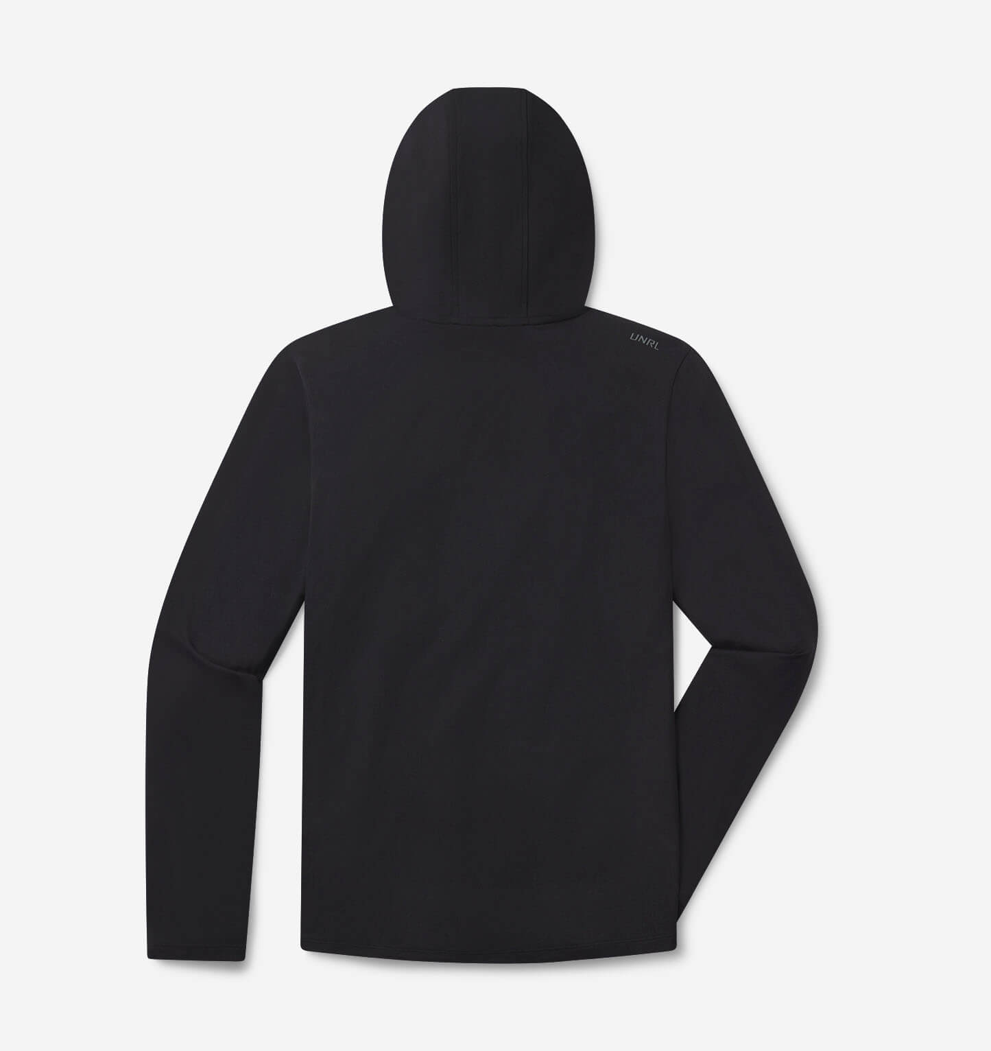 UNRL Ultra Hooded Long Sleeve Tee Ã¢â‚¬â€œ Black