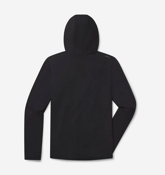 UNRL Ultra Hooded Long Sleeve Tee Ã¢â‚¬â€œ Black