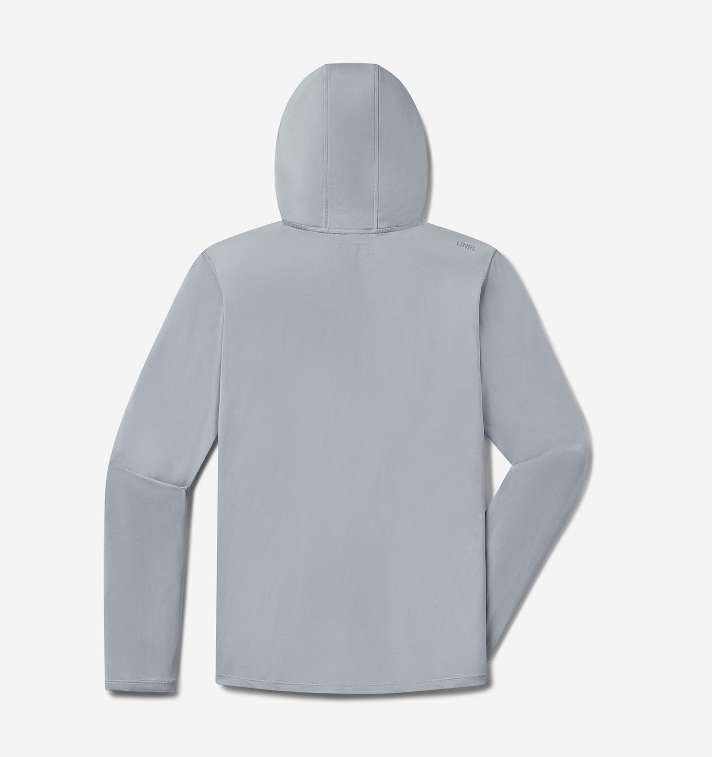 UNRL Ultra Hooded Long Sleeve Tee Ã¢â‚¬â€œ Cadet Gray