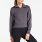 UNRL LuxBreak Half Zip Pullover – Lavender Dusk