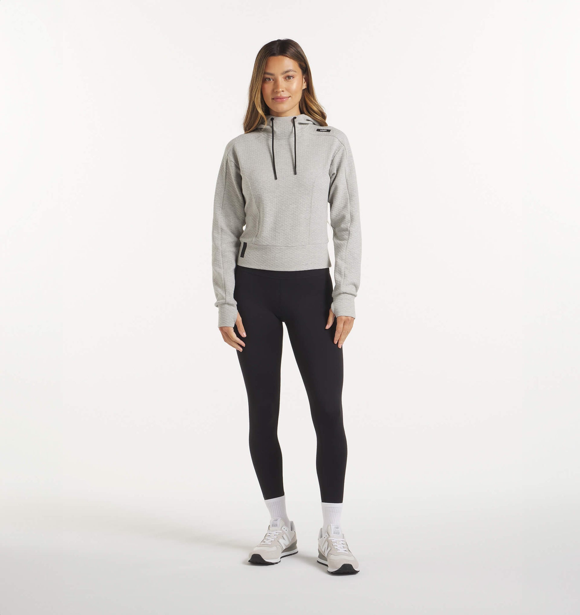 UNRL Womens Elevation Hoodie Ã¢â‚¬â€œ Heather Gray