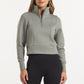 UNRL LuxBreak Half Zip Pullover – Eucalyptus