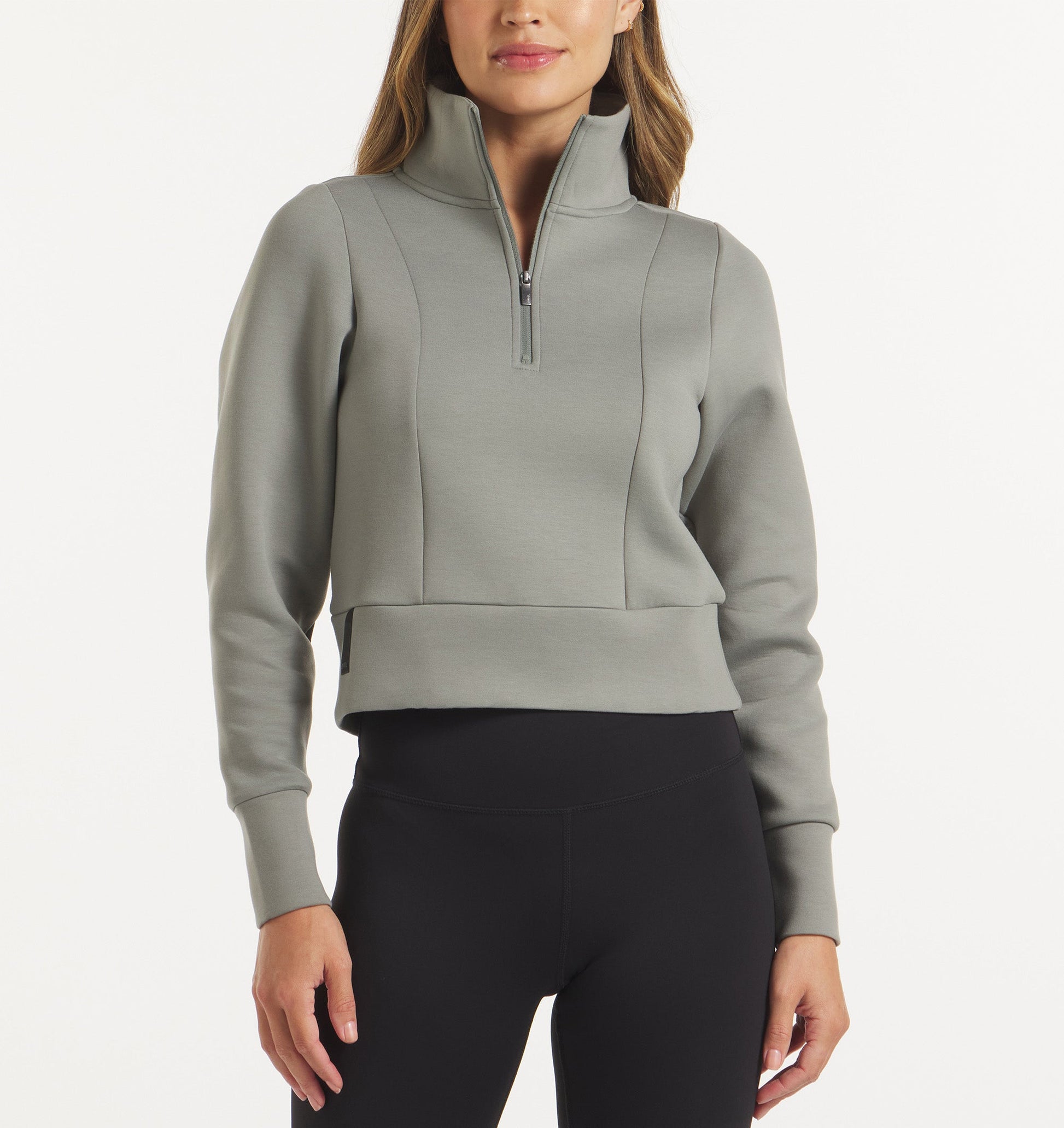 UNRL LuxBreak Half Zip Pullover – Eucalyptus