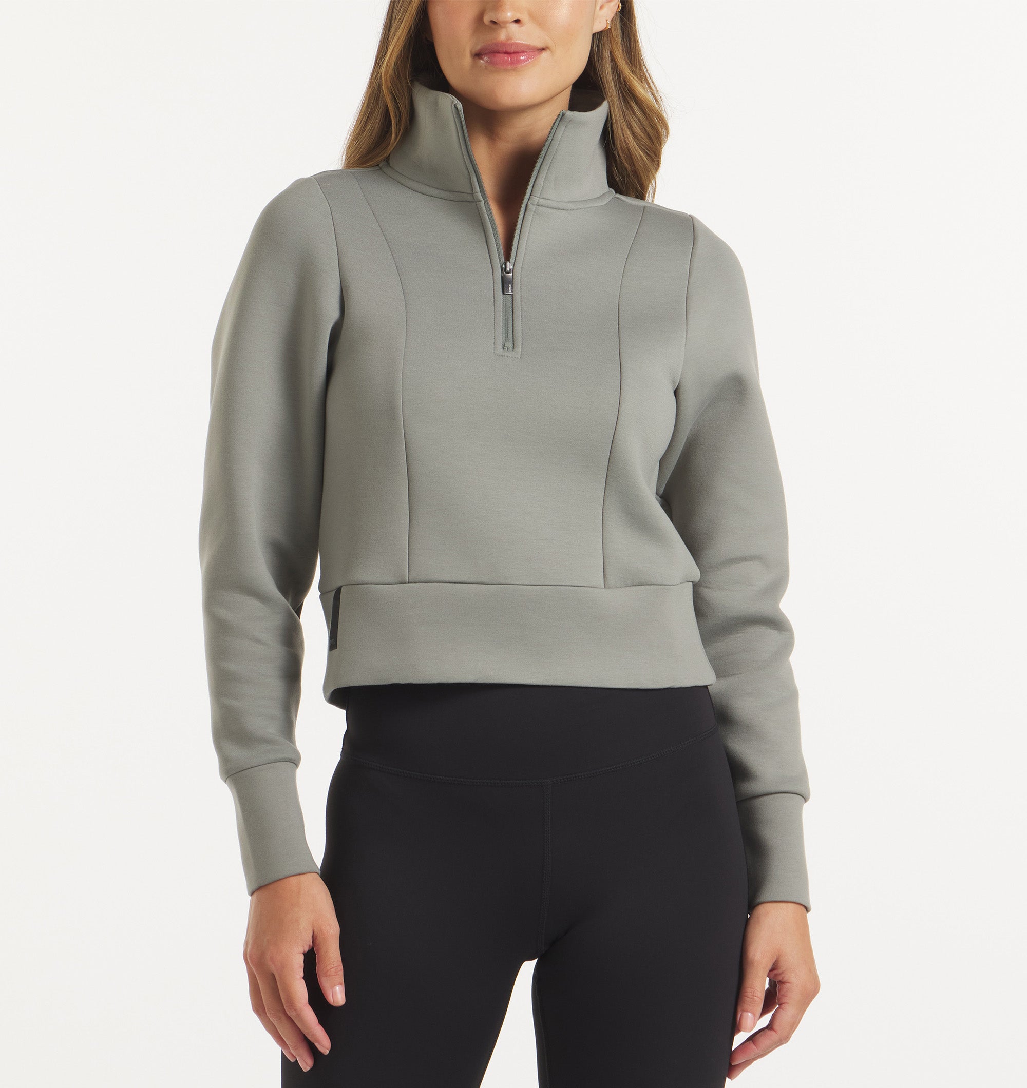 UNRL LuxBreak Half Zip Pullover â€“ Eucalyptus