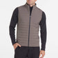 UNRL Mens Vancouver Quilted Vest Ã¢â‚¬â€œ Dark Taupe