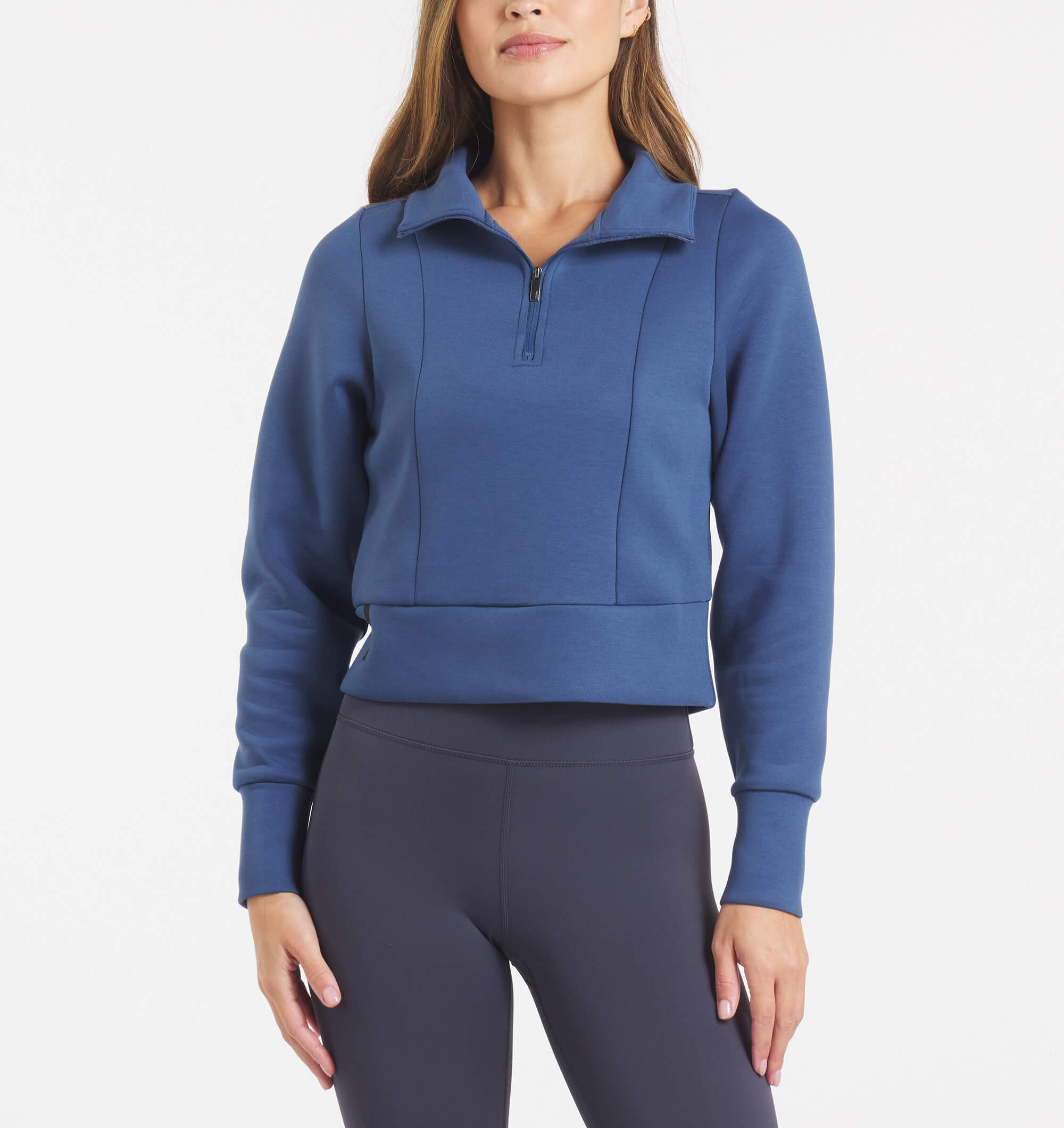 UNRL LuxBreak Half Zip Pullover â€“ Cavern Blue