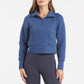 UNRL LuxBreak Half Zip Pullover – Cavern Blue