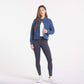 UNRL Womens Jetset Bomber Jacket Ã¢â‚¬â€œ Cavern Blue