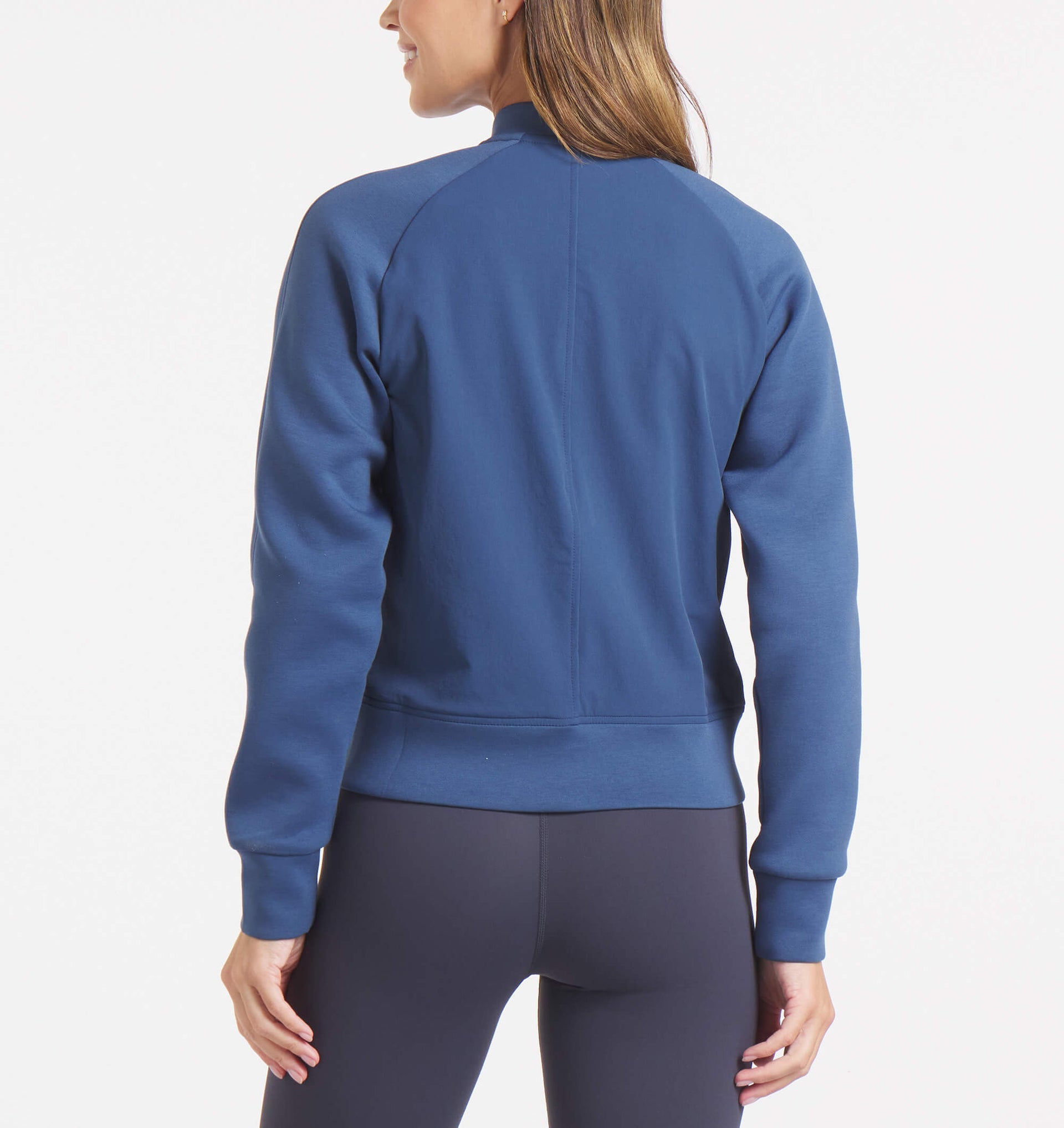 UNRL Womens Jetset Bomber Jacket Ã¢â‚¬â€œ Cavern Blue