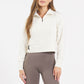 UNRL LuxBreak Half Zip Pullover – Coconut