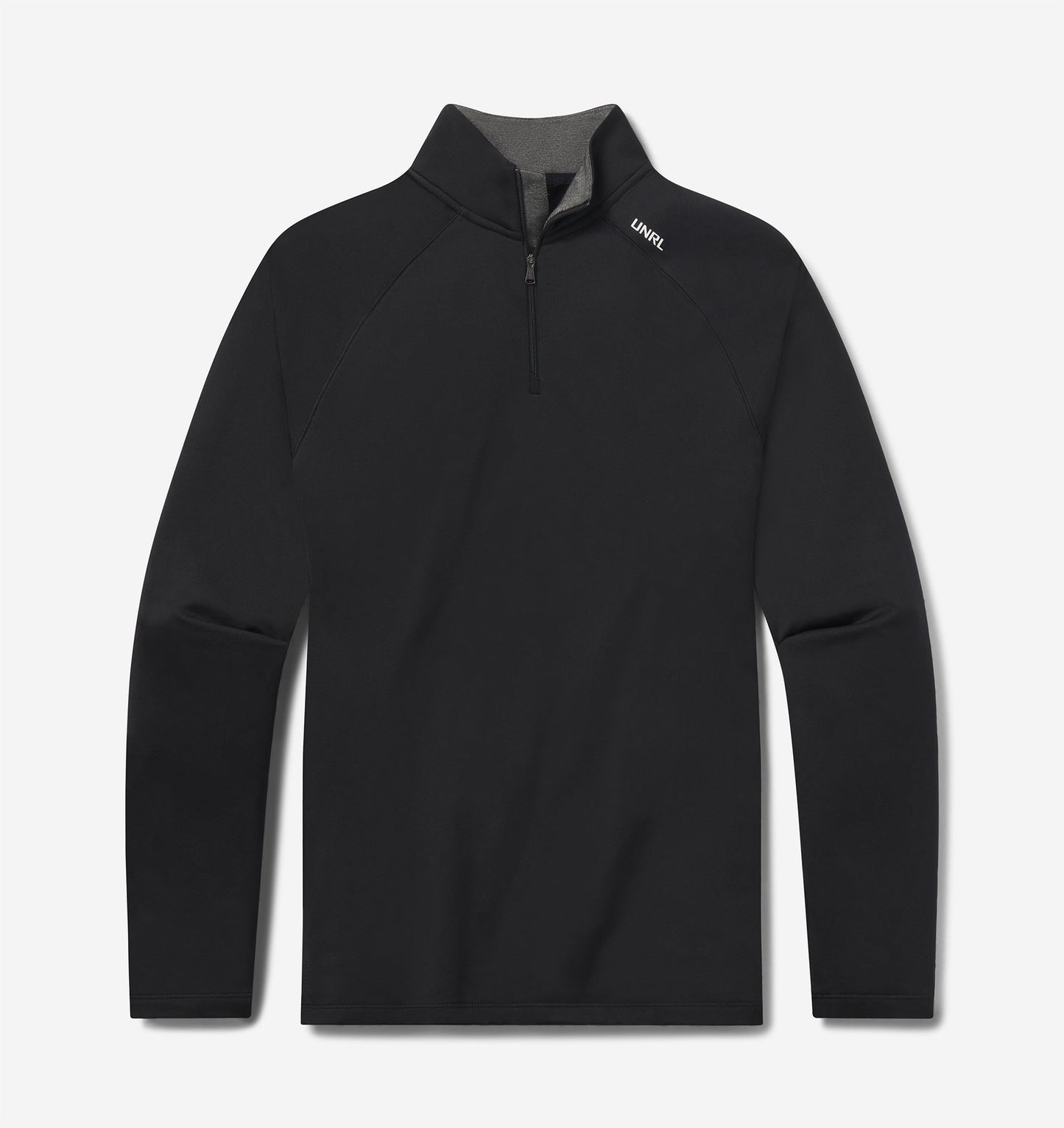 UNRL Interlock Quarter Zip Ã¢â‚¬â€œ Black