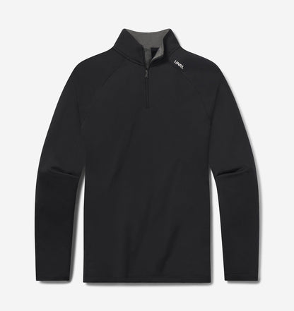 UNRL Interlock Quarter Zip Ã¢â‚¬â€œ Black