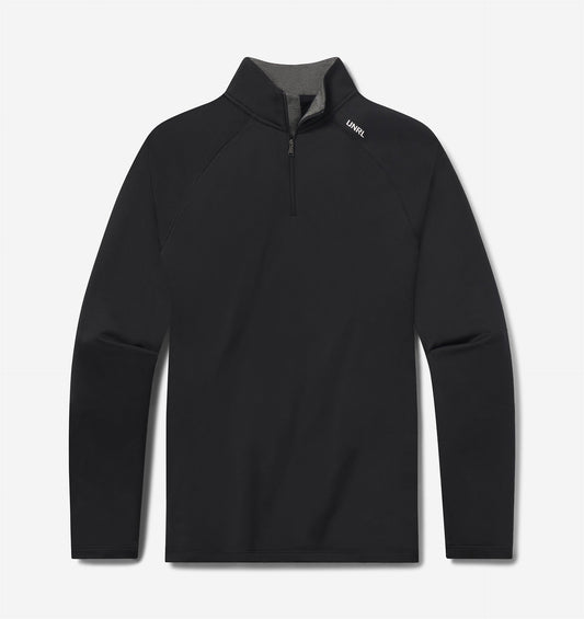 UNRL Interlock Quarter Zip Ã¢â‚¬â€œ Black