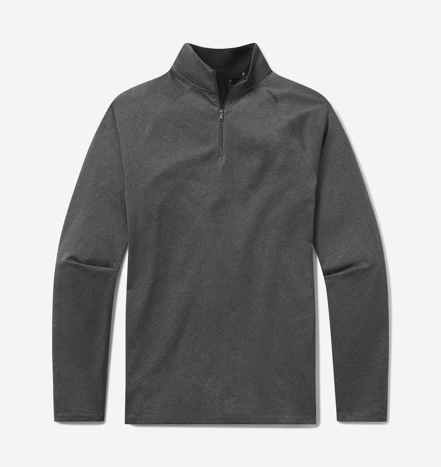 UNRL Interlock Quarter Zip Ã¢â‚¬â€œ Heather Charcoal