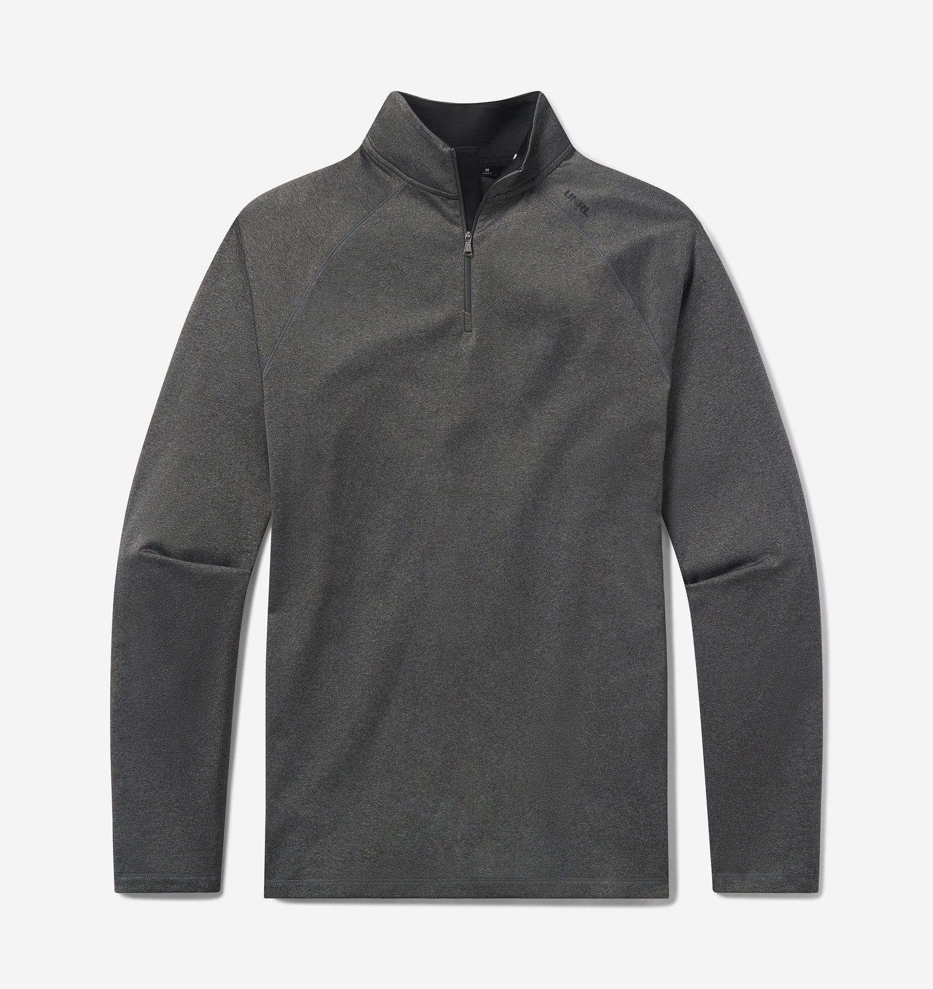 UNRL Interlock Quarter Zip Ã¢â‚¬â€œ Heather Charcoal