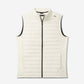 UNRL Mens Vancouver Quilted Vest Ã¢â‚¬â€œ Coconut