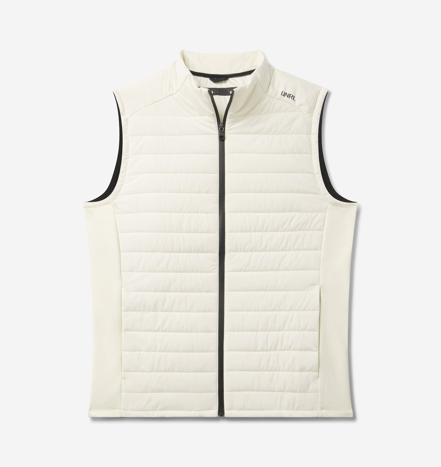 UNRL Mens Vancouver Quilted Vest Ã¢â‚¬â€œ Coconut