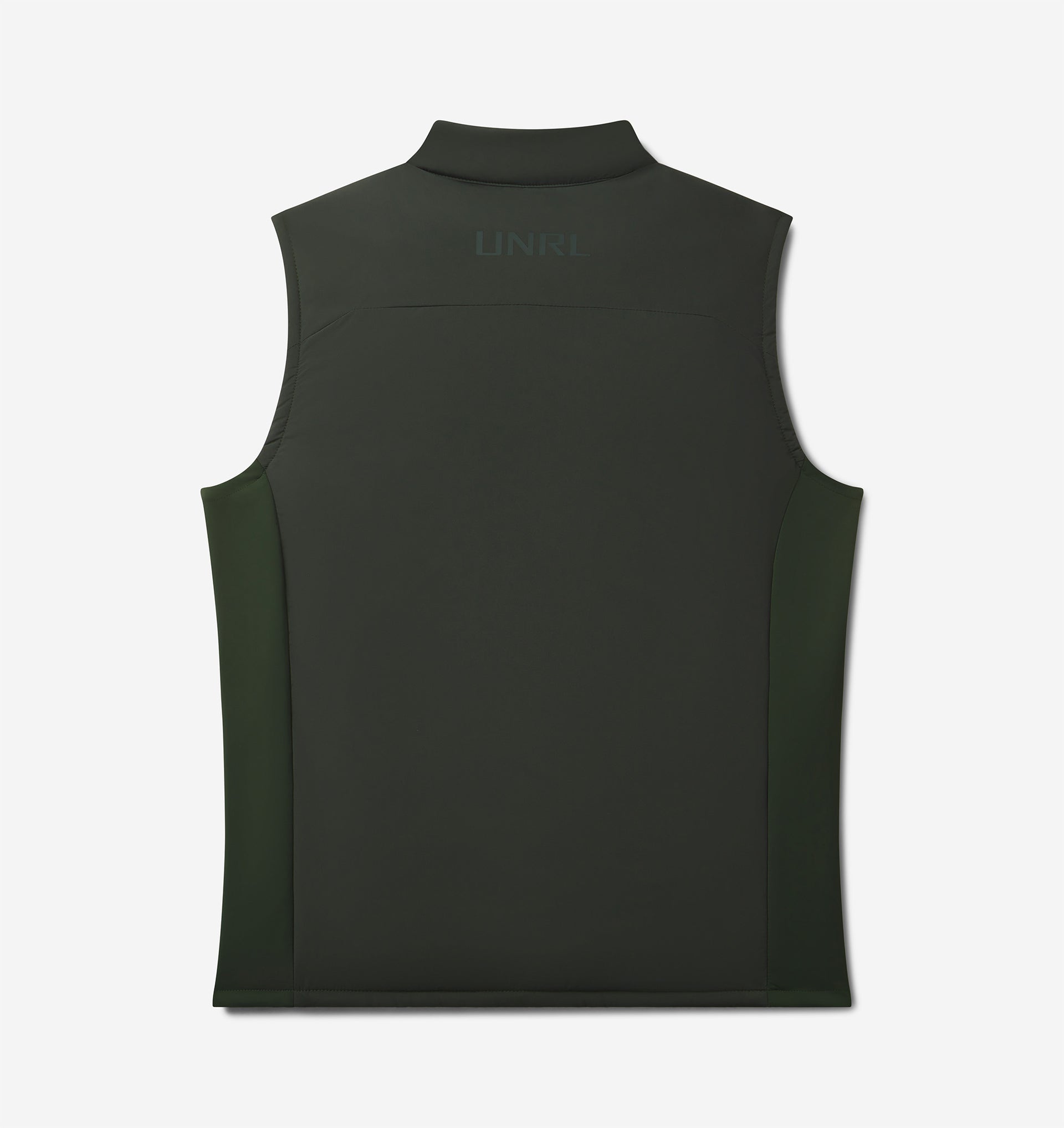 UNRL Mens Vancouver Quilted Vest Ã¢â‚¬â€œ Pine