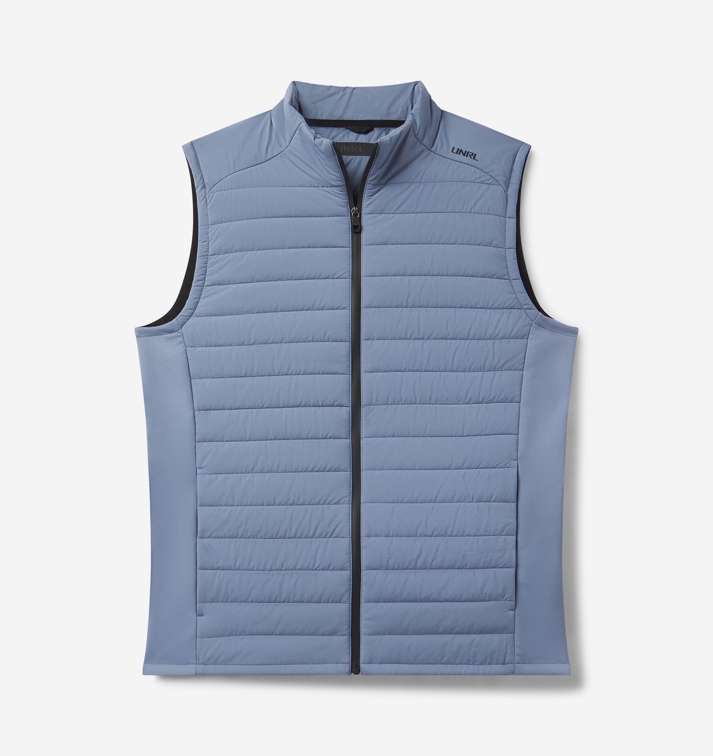 UNRL Mens Vancouver Quilted Vest Ã¢â‚¬â€œ Storm Blue
