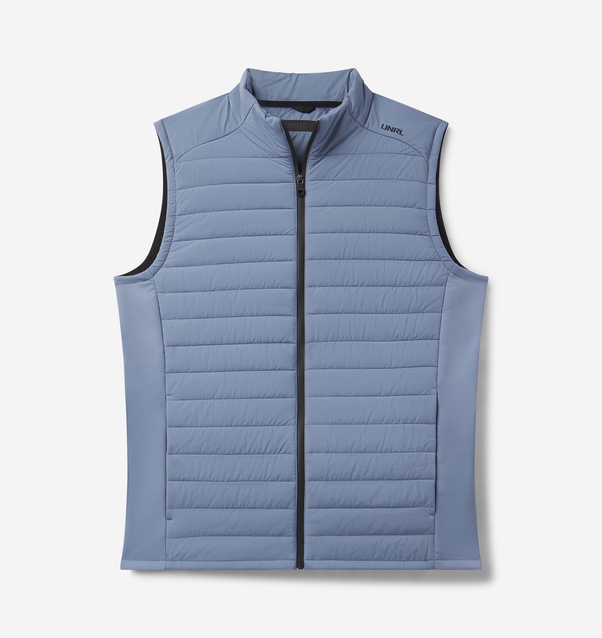 UNRL Mens Vancouver Quilted Vest Ã¢â‚¬â€œ Storm Blue