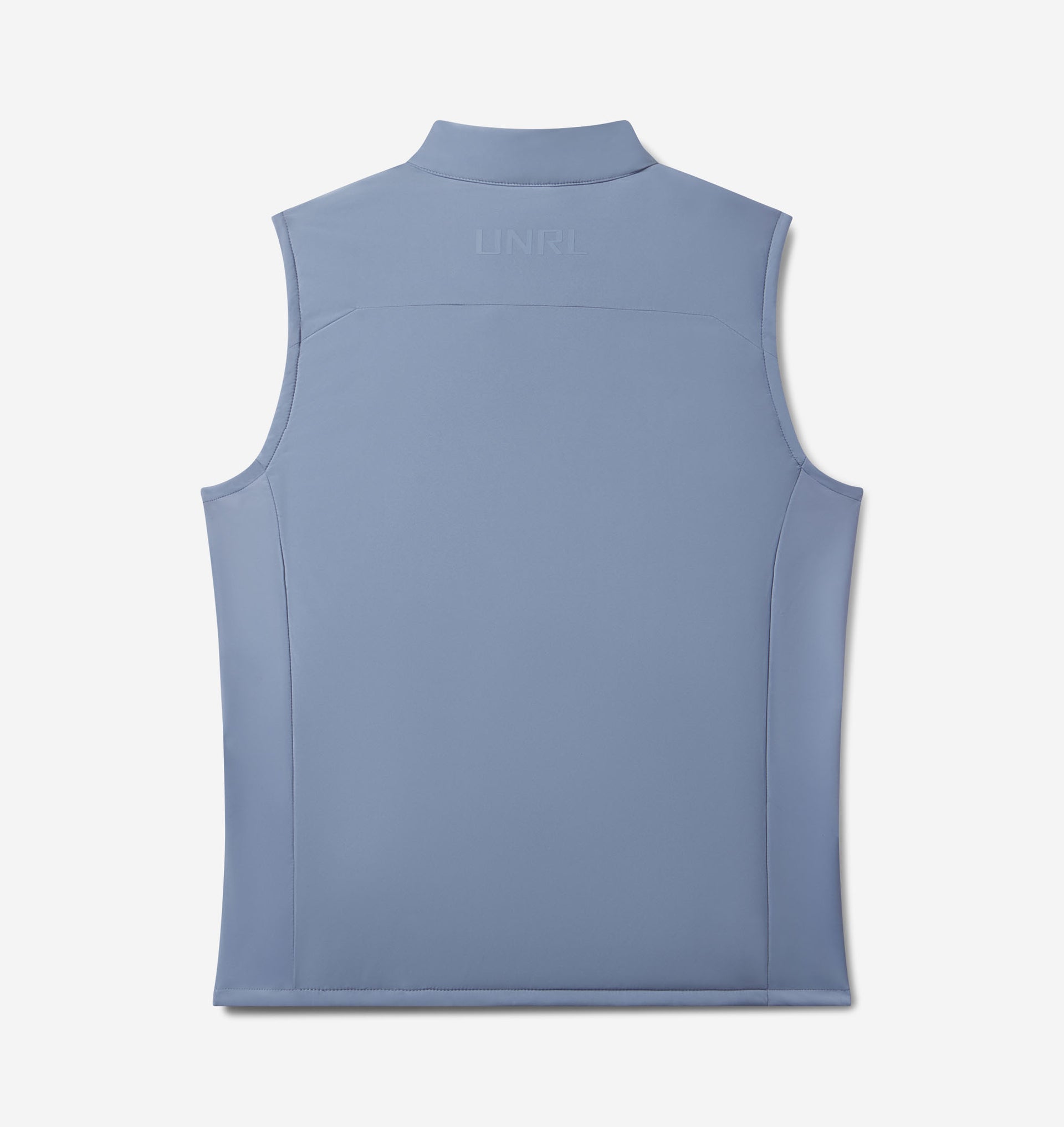 UNRL Mens Vancouver Quilted Vest Ã¢â‚¬â€œ Storm Blue