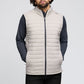 UNRL Mens Vancouver Quilted Vest Ã¢â‚¬â€œ Pebble