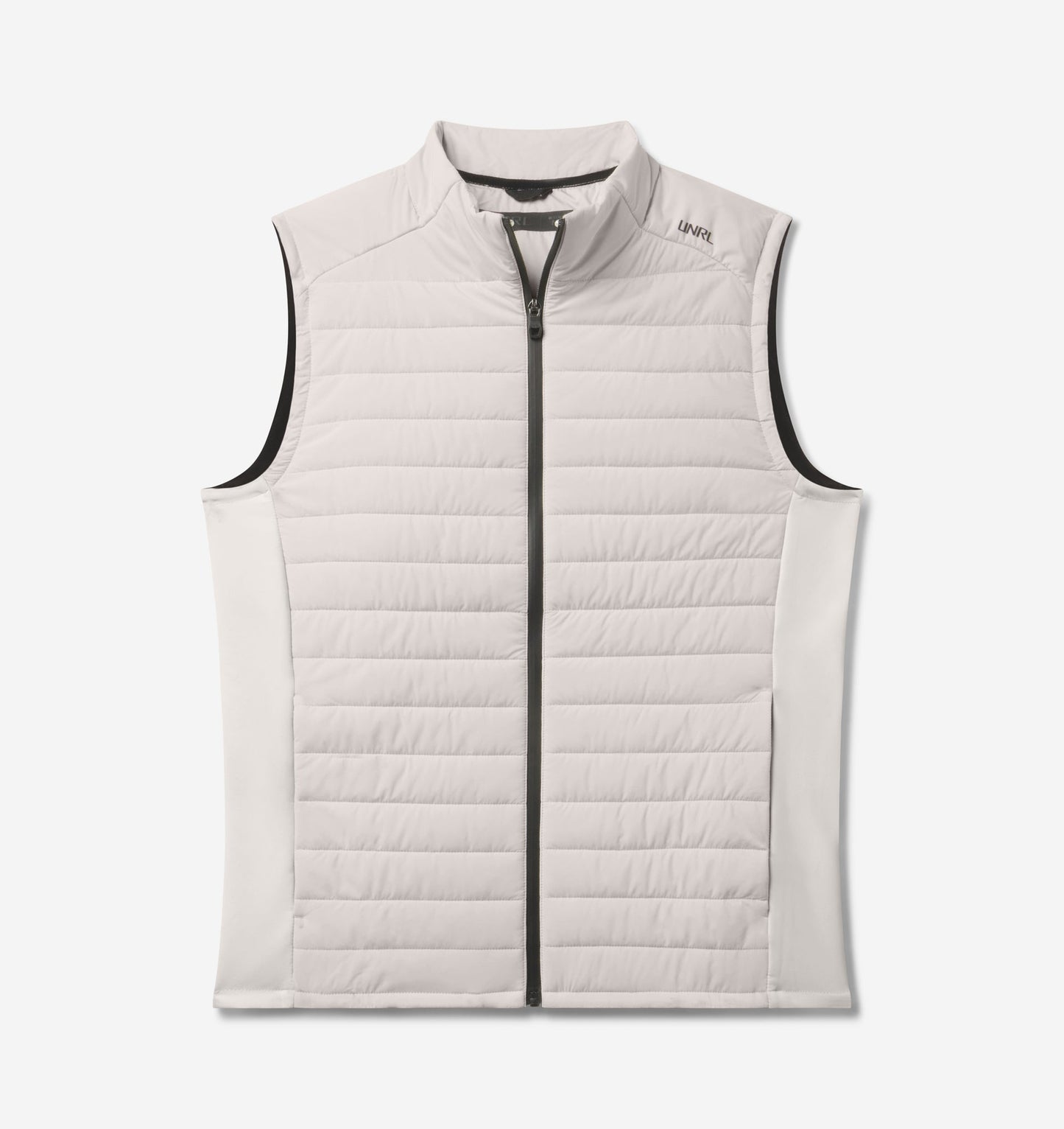 UNRL Mens Vancouver Quilted Vest Ã¢â‚¬â€œ Pebble