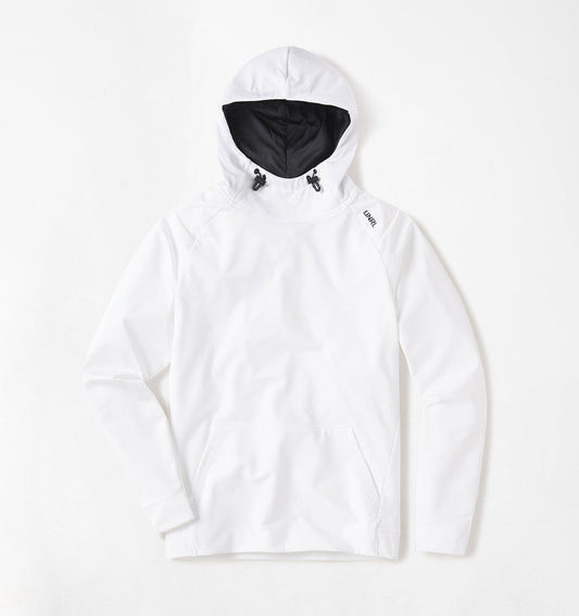 UNRL Crossover Hoodie II – White | Add Your Logo