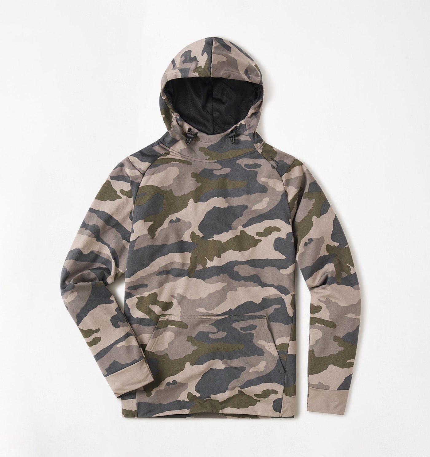 UNRL Crossover Hoodie II – Woodland Camo | Add Your Logo
