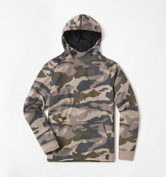 UNRL Crossover Hoodie II – Woodland Camo | Add Your Logo