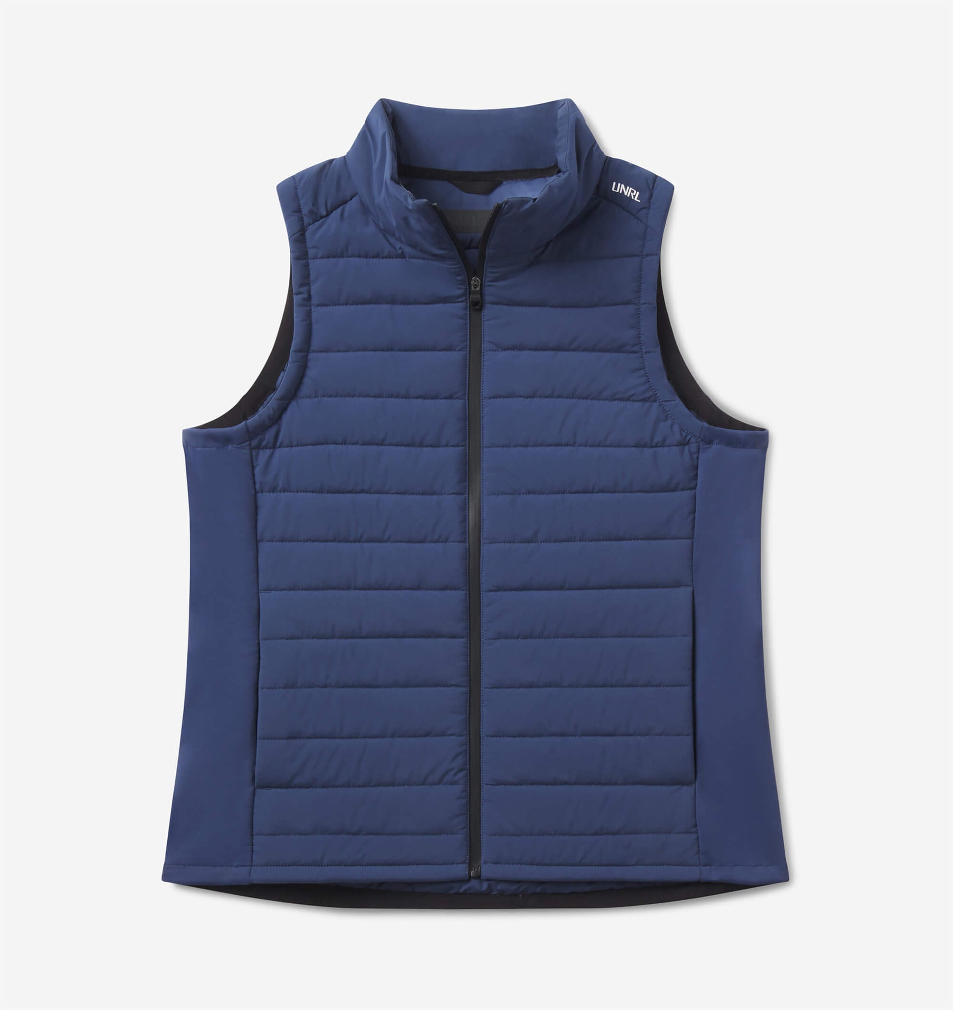 UNRL Womens Vancouver Quilted Vest Ã¢â‚¬â€œ Harbor Blue