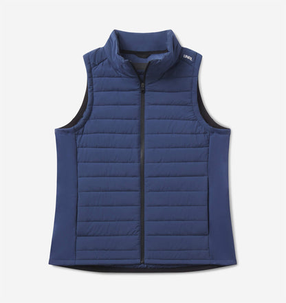 UNRL Womens Vancouver Quilted Vest Ã¢â‚¬â€œ Harbor Blue