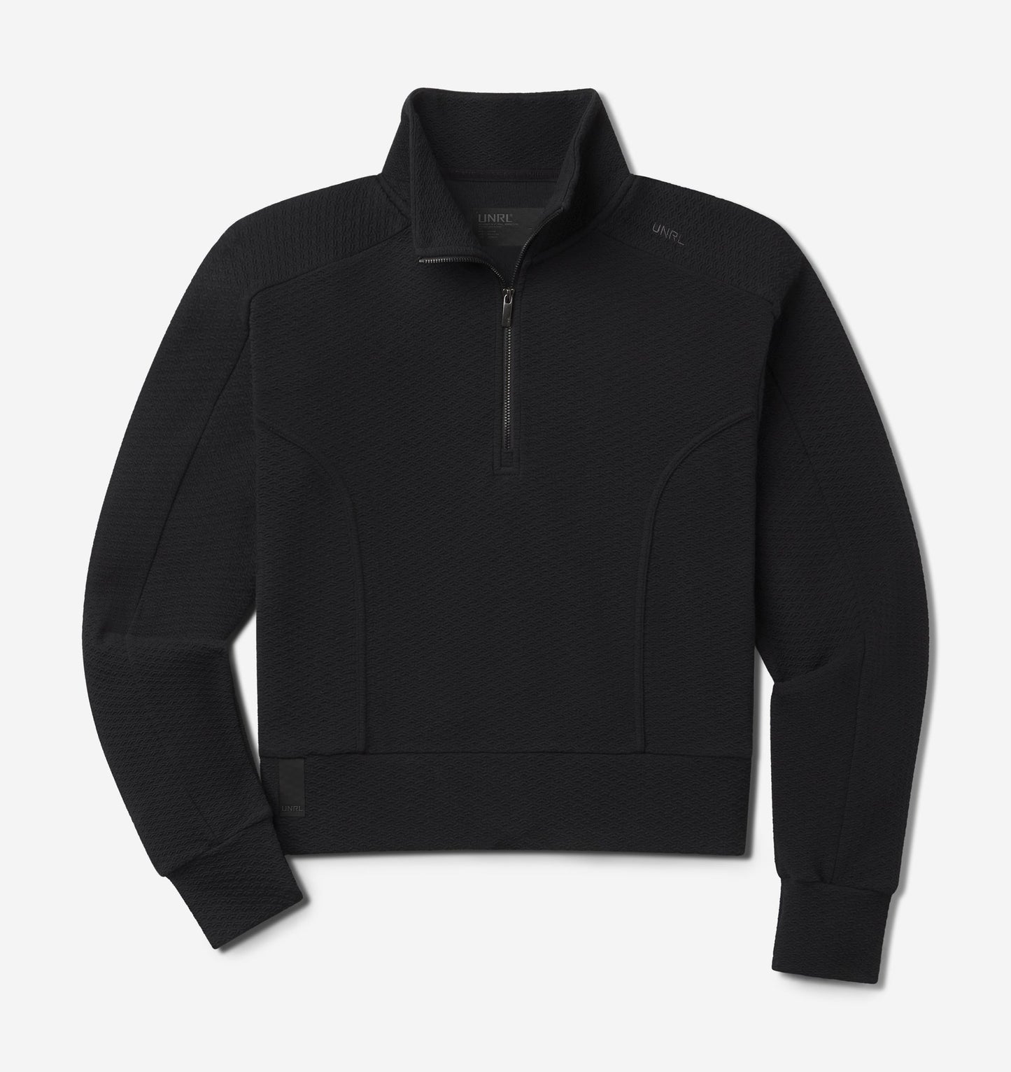 UNRL Womens Elevation Half-Zip Pullover Ã¢â‚¬â€œ Black