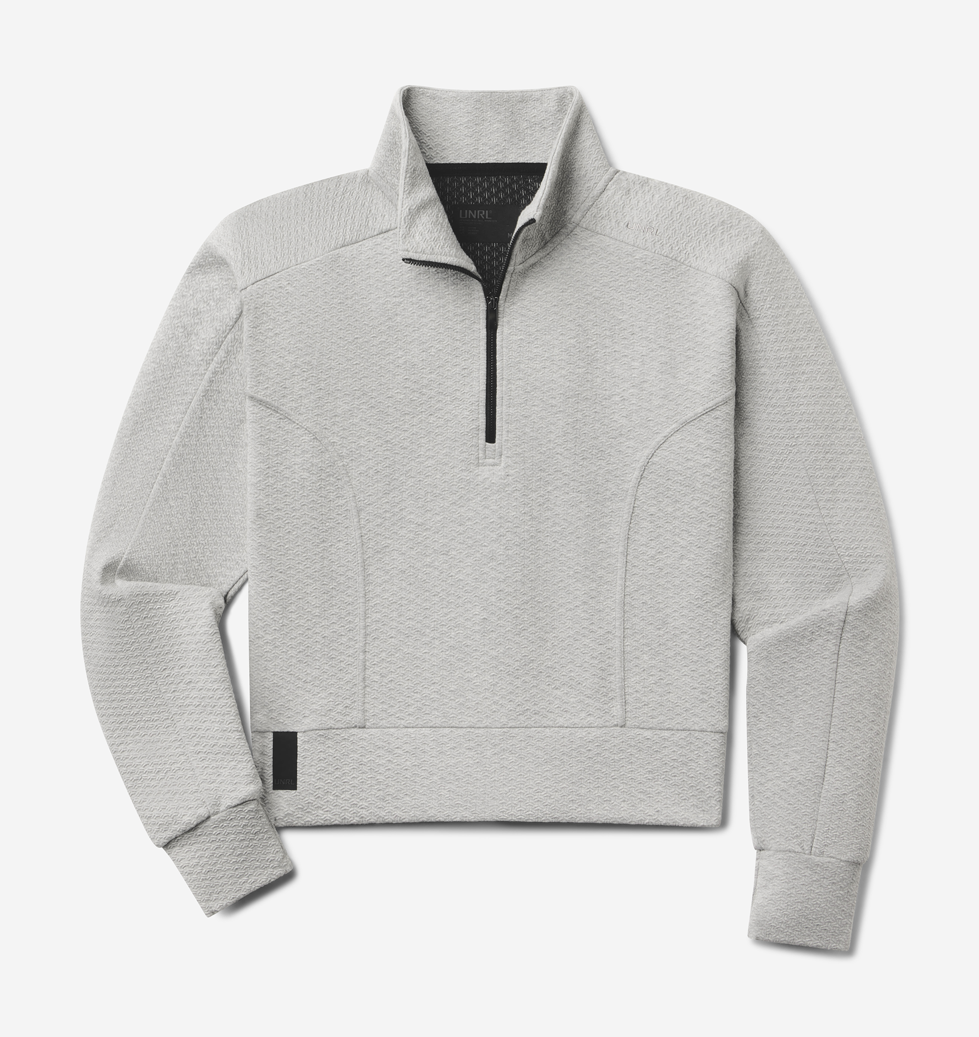 UNRL Womens Elevation Half-Zip Pullover Ã¢â‚¬â€œ Heather Gray