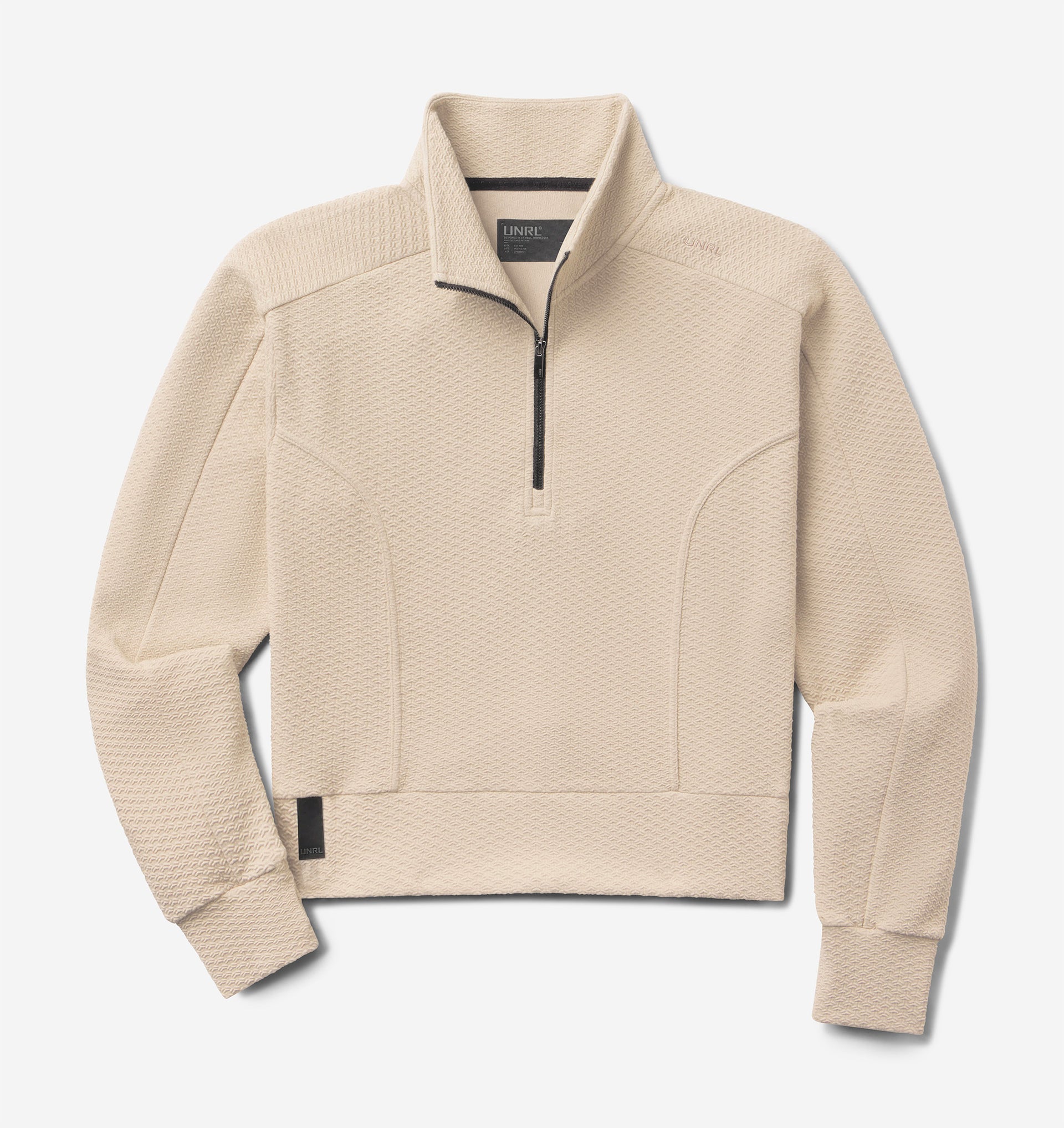 UNRL Womens Elevation Half-Zip Pullover Ã¢â‚¬â€œ Sand