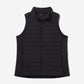 UNRL Womens Vancouver Quilted Vest Ã¢â‚¬â€œ Black
