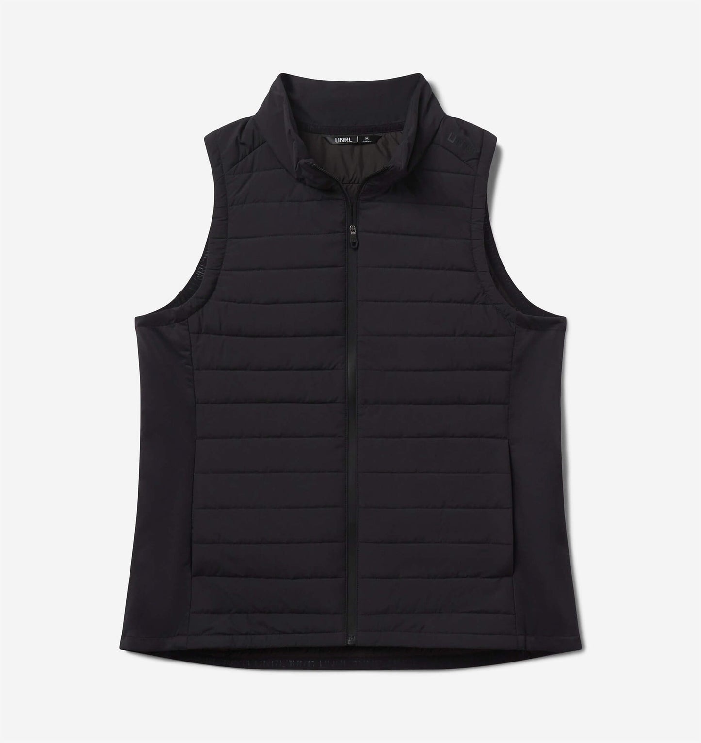 UNRL Womens Vancouver Quilted Vest Ã¢â‚¬â€œ Black