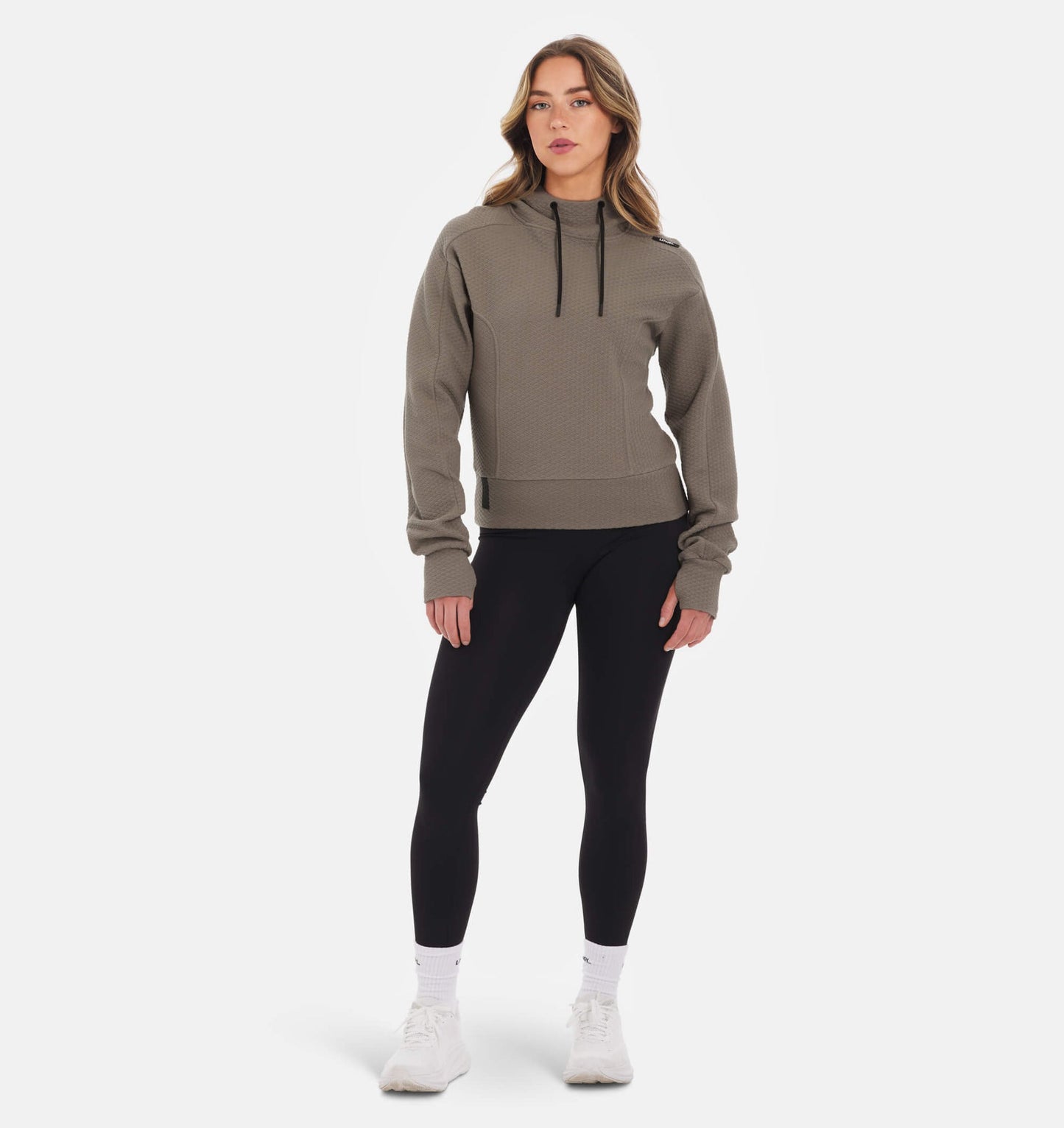 UNRL Womens Elevation Hoodie Ã¢â‚¬â€œ Taupe